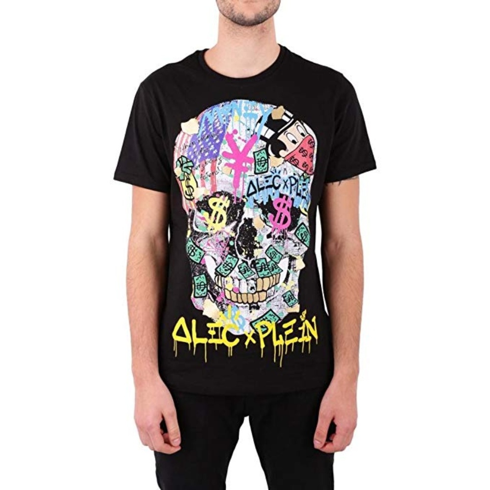 PHILIPP PLEIN 'ALEC PLEIN' NWT MEN TEE